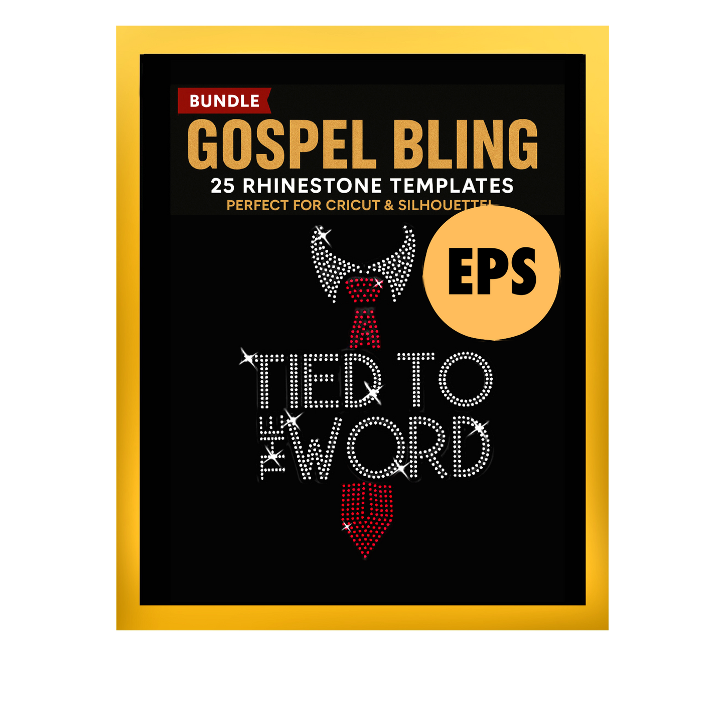 TIED TO THE WORD DXF, EPS, SVG, & PNG FILES